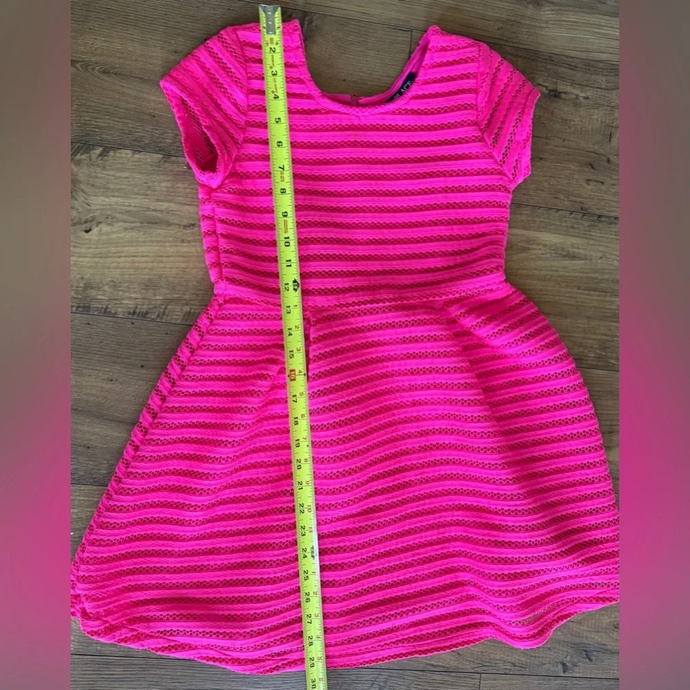 The Children’s Place Pink Lace Fit & Flare Dress Girls Size 8 10